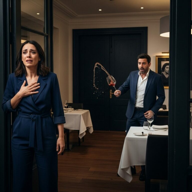 Después del funeral de mi esposo, descubrí que me había dejado millones en deudas. Arruinada, acepté un trabajo en una gasolinera. Un día, un multimillonario se detuvo y me suplicó: “¡Por favor, ayúdeme! Mi esposa necesita una intérprete. ¡Le pagaré!” Pero cuando entré en el restaurante, me quedé paralizada del impacto: allí estaba mi “marido muerto”, vivo… ¡y riéndose con su amante!