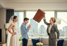 I never expected my mother-in-law to show up at my door the day after the wedding, suitcase in hand. “Move aside,” she ordered. “I’m here to teach you how to run a real home.” I stared at her and whispered, “In my apartment? The one my parents paid for?” Her smile froze instantly—right before everything exploded. And that moment changed everything…