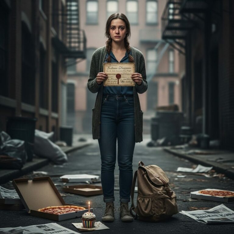 I never imagined my own parents would slam the door in my face the same day they inherited $1.1 billion. “You’re useless,” my father hissed, while my mother added, “You were never meant to stay.” Their words burned more than the cold street I slept on that night. I thought my life was over— until a mysterious letter arrived on my birthday, and the first line made my hands shake: “They lied to you.”