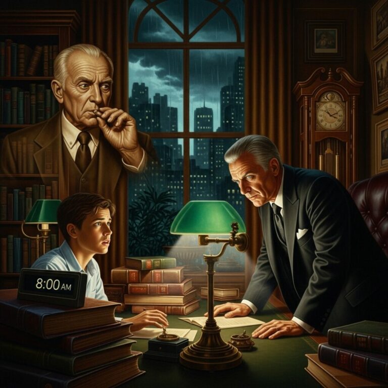 My grandfather has been dead for two years—yet last night, he appeared in my dream and whispered, “Don’t drive tomorrow.” I woke up shaking, unsure if it was fear or madness. When I told my lawyer, hoping for reassurance, he didn’t laugh. Instead, his face turned stone-cold as he leaned in and asked, “Evan… who benefits if you die?”  And that single question changed everything.