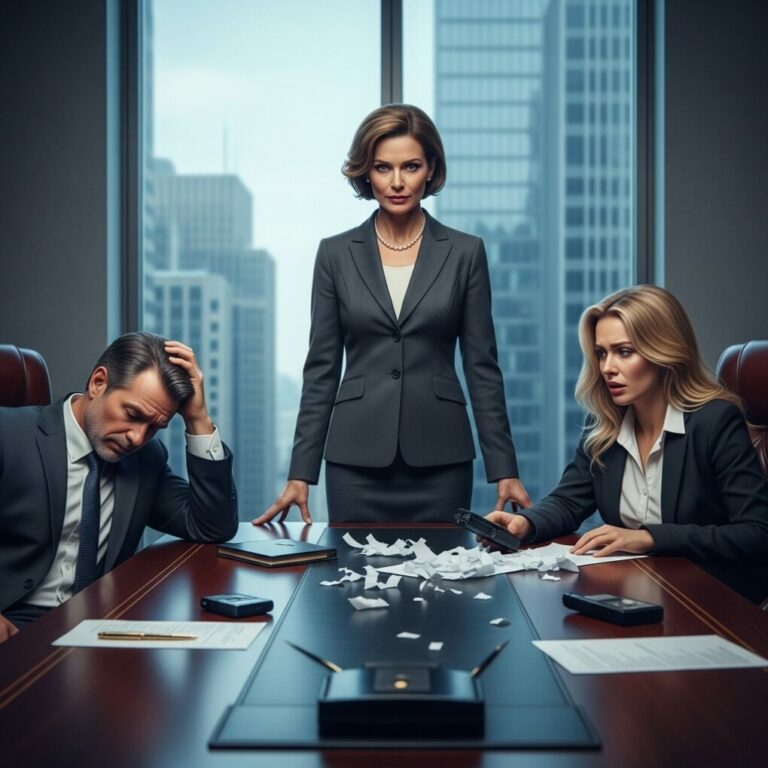 “Twenty years of building a life, and all he had to say was, ‘You’ve become a ghost in your own home, boring and gray.’ He walked out with his young secretary, laughing as he thought he left me with nothing. But he forgot one thing: I built his empire. ‘You want ‘interesting’?’ I whispered as I signed the final papers. ‘Wait until you see what I’ve done to your precious secretary’s future.’ The game has just begun…”