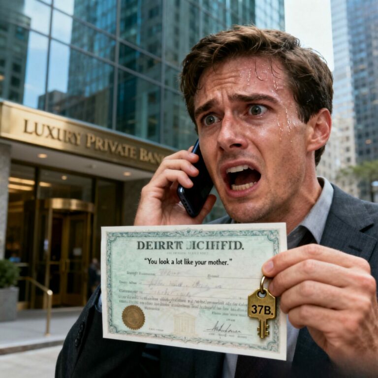 I always thought my dad’s Friday bank trips were just a billionaire’s quirks—until the day I opened the letter addressed to him after his death. Inside was a single line that made my hands shake: “He never told you the truth about who you are.” My heart pounded. Who I am? And then, taped to the letter… was a key. A key to a life I never knew existed.