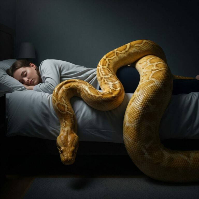I’d been raising a giant python for years. When she began slithering into my bed every night, wrapping herself around me as I slept, I thought it meant she was becoming affectionate. Worried about her sudden change in behavior, I took her to the vet. What the doctor told me made my blood run cold—Safran wasn’t showing love at all. She wasn’t starving. She was sizing me up… and preparing
