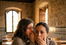 The girl whispered to her teacher: “I’m scared to go home! My stepfather always does that to me.” — That night, the police discovered a h0rrifying secret in the dark basement…