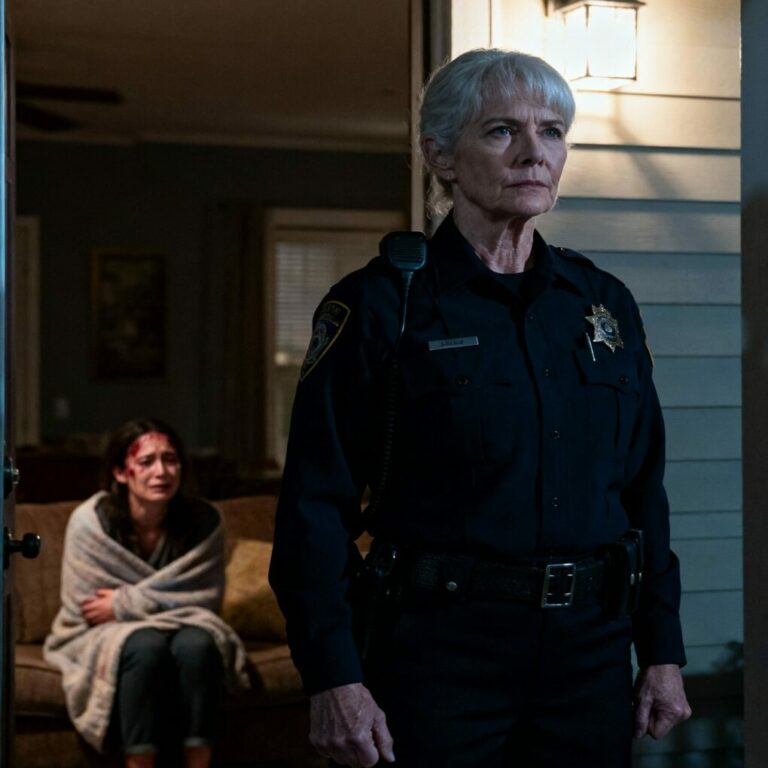 1 AM. MY DAUGHTER COLLAPSED AT MY DOOR, BRUISED AND BROKEN. SHE SOBBED, “MY HUSBAND BEAT ME… FOR HIS MISTRESS.” I QUIETLY PUT ON MY UNIFORM. THEN I MADE ONE CALL: “THE PLAN STARTS. NOW.”