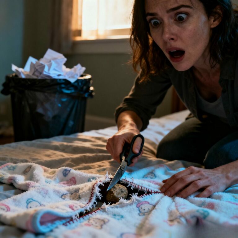 The moment I opened that old blanket, my hands started shaking. “This can’t be real…” I whispered as the hard object slid into my palm. My mother-in-law’s cold voice echoed in my head, “Some things are better left forgotten.” But this… this was impossible to forget. I stared at the item, my heart pounding so loud it hurt. Whatever this meant, one thing was clear—my life was about to change forever.