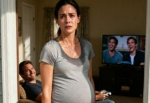 Estaba embarazada de siete meses, subiendo tres pisos de escaleras con las bolsas del supermercado mientras mi marido estaba sentado en el sofá jugando videojuegos. Cuando por fin dejé las bolsas en el suelo, sudando y sin aliento, me miró y dijo: —Te estás volviendo desagradable de ver. Más te vale perder ese peso RÁPIDO, o buscaré a alguien que sí se cuide de verdad. Sus amigos se echaron a reír. Yo solo sonreí. Setenta y dos horas después, no dejaba de llamarme, suplicándome…