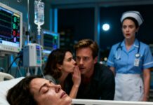 I lay motionless in my hospital bed when I heard my husband whisper, “When she’s gone, everything is OURS.” The woman beside him laughed softly. “I can’t wait, baby.” My heart screamed, but my body wouldn’t move. Then the nurse froze, looked straight at them, and said, “She can hear everything you’re saying.” In that moment, I realized this wasn’t an accident—and I had to survive to expose the truth.