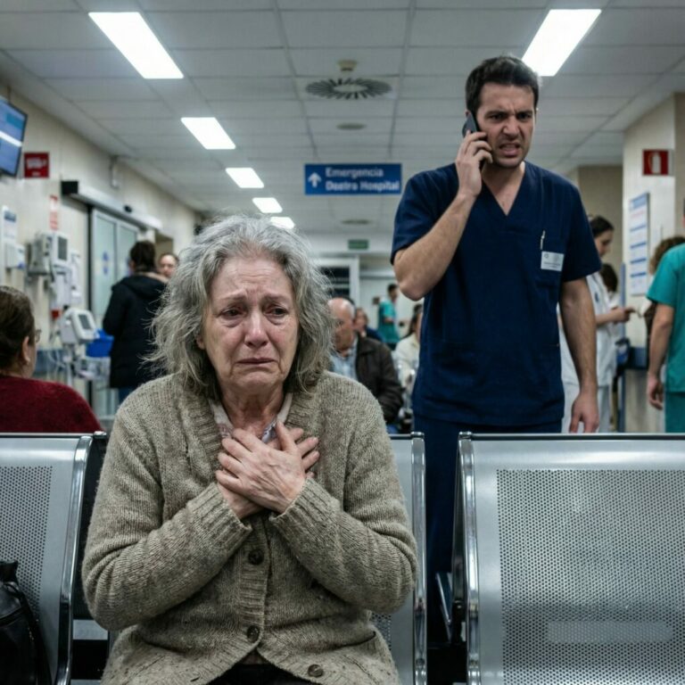 A las 3 de la madrugada, les pedí a mis hijos que me llevaran al hospital. Apenas podía mantenerme en pie. Bostezaron y dijeron: «Mamá, llama a un Uber. Mañana tenemos que trabajar». Fui sola. Nadie apareció. Seis horas después, cuando todavía estaba en urgencias, el médico tomó mi teléfono y los llamó. Cuando contestaron, empezaron a gritar.