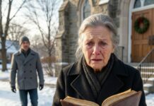 MY HUSBAND HAD PROMISED ME A BIG SURPRISE FOR OUR 55TH CHRISTMAS TOGETHER—BUT HE PASSED AWAY TWO MONTHS BEFORE. ON CHRISTMAS MORNING, WHILE I WAS AT CHURCH, A STRANGER APPROACHED ME AND HANDED ME A DIARY. THE FIRST PAGE READ: “DID YOU THINK I WOULDN’T KEEP MY PROMISE? FOLLOW THE INSTRUCTIONS ON THE NEXT PAGES… AND DO NOT TELL OUR CHILDREN.”