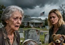 “I stared at the gravestone I’d visited for 37 years, the cold stone engraved with Railey’s name. Then my phone screamed at 3 AM. ‘Mrs. Ferris, she’s awake… she remembers everything.’ My breath hitched. ‘That’s impossible,’ I whispered, my heart hammering against my ribs, ‘I buried my daughter in 1988! I felt her pulse stop!’ If Railey is in that hospital room… then who—or what—did I put in the ground?”