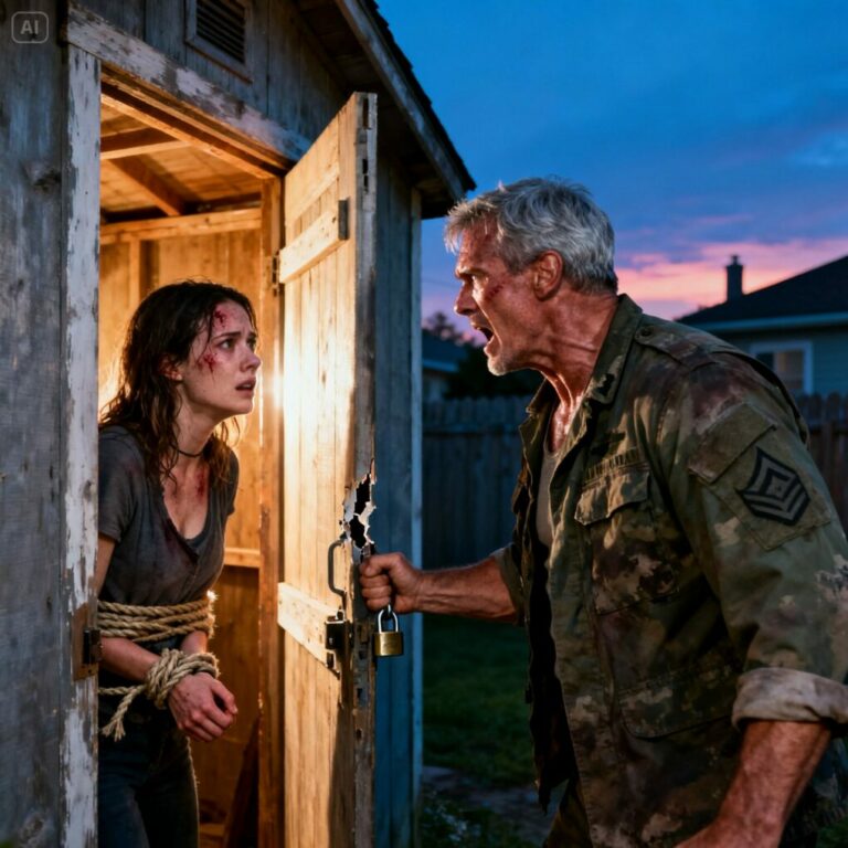 Nunca olvidaré el momento en que escuché su voz desde el otro lado de la puerta cerrada. Un susurro roto, apenas un hilo de vida: —“Papá… por favor…”