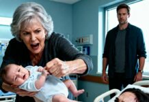 Después del accidente, yacía inmóvil en una cama de hospital, con las piernas entumecidas y un dolor físico que me atravesaba con cada respiración, pero nada se comparaba con ese momento. Mi suegra se abalanzó hacia mí, me dio una bofetada delante de todos y, con violencia, me arrancó de los brazos a mi bebé recién nacido. Grité desesperada, extendiendo las manos por puro instinto. ¿Y mi marido? Simplemente se quedó allí, de pie, con la mirada fría, sin decir una sola palabra, como si mi hijo y yo nunca hubiéramos sido su familia. Después de aquel día, me tragué el dolor y pasé a la acción, y cuando por fin me dieron el alta del hospital, fueron ellos quienes tuvieron que arrodillarse ante mí…