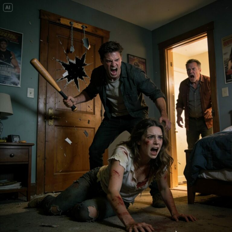 “Nunca olvidaré el mensaje que me envió mi hija aquella noche: «Cody me llevó a ver globos rojos… quizá tomemos clases de piano». Mi corazón se detuvo. Ese no era un mensaje normal. Era un grito de auxilio. Corrí a su casa y, al abrir la puerta del dormitorio, escuché a Cody gritar: «¡No vas a irte a ningún lado!» Lo que vi después cambió nuestras vidas para siempre…