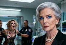 “I stood by my son’s hospital bed, the steady beep of the monitor the only sound in the room. He was dying alone, while his wife was laughing on a yacht with my money. When I called her, she laughed, ‘Don’t ruin my vacation with your drama!’ That was her final mistake. With one phone call, I wiped her world clean. Now she’s screaming at my door… but the gates are locked. Ready to see how a mother’s wrath feels?”