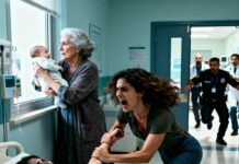 I was still bleeding, barely able to sit up, when my sister stormed into my hospital room and snarled, “Give me your credit card. Now.” When I said no, she grabbed my hair and slammed my head back. I screamed. Then my mother lifted my newborn toward the window and whispered, “Do it, or I drop her.” I begged for security—never imagining what would happen next.