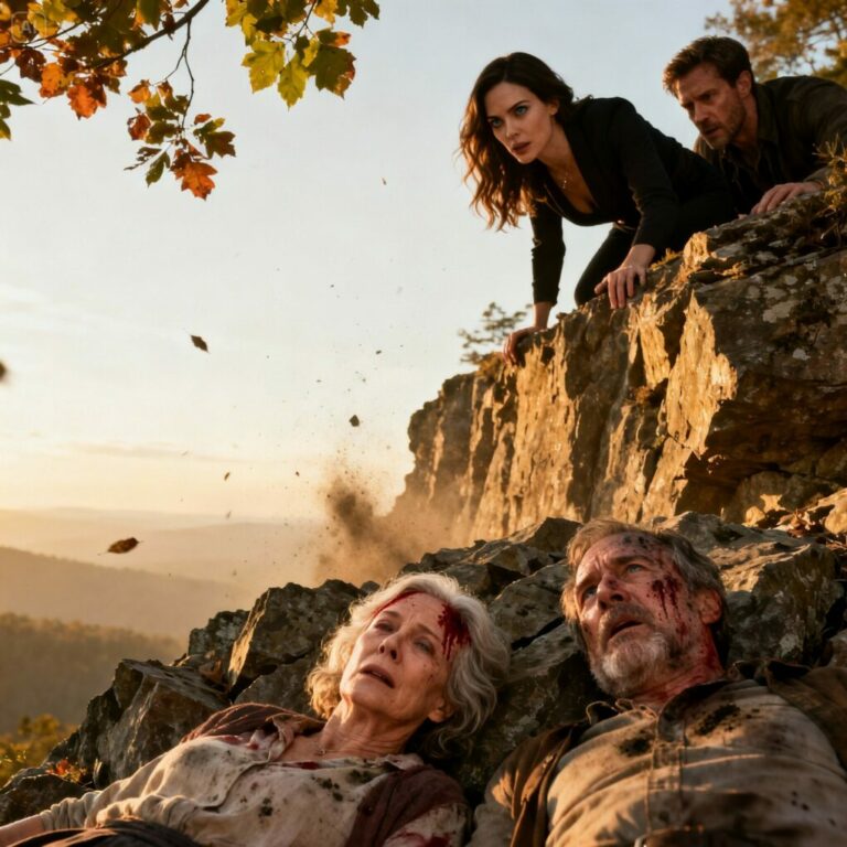 My daughter pushed us off a cliff. As I lay bleeding, my husband whispered, “Play dead.” But the worst part was the 20-year-old secret that was finally revealed.