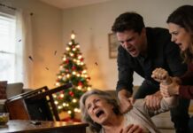 ON CHRISTMAS EVE, I CONFRONTED MY SON’S WIFE FOR STEALING MY MONEY. INSTEAD, MY SON AND HIS WIFE ASSAULTED ME, LEFT ME INJURED, AND SAID, “STAY AWAY FROM US.” TWO DAYS LATER, HE CALLED: “MOM… DID YOU PAY THE MORTGAGE?” I PAUSED. AND REPLIED WITH FOUR WORDS… HE’LL NEVER FORGET