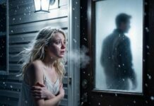 Él gritó: «¡Entonces vete con tus padres, ojalá no te congeles!» y me encerró afuera en pleno invierno, vestida solo con mi camisón. Estaba a punto de romper la ventana cuando nuestra vecina anciana salió y dijo: «Mi hijo es el jefe de tu esposo. Quédate conmigo; mañana él estará suplicando.»