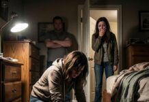 Después de vivir en el extranjero durante 15 años, regresé sin avisarle a nadie para sorprender a mi hermana gemela. Pero cuando llegué, la encontré en su propia casa, de rodillas, llena de moretones, trabajando como una sirvienta para su marido. Lo que hice después de eso es algo que ellos jamás olvidarán.