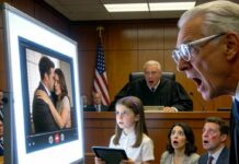 My husband files for divorce, and my 10-year old daughter asks the judge: “May I show you something that Mom doesn’t know about, Your Honor?” The judge nodded. When the video started, the entire courtroom froze in silence.