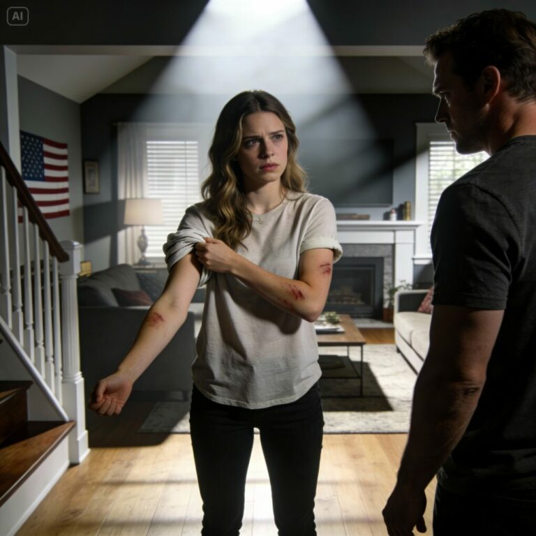 “Stop bothering me with your problems,” my husband snapped when I showed him the bruises his mother had left on my body. I dealt with my “problem” — just not in the way they expected, and now they’re the ones who regret it.