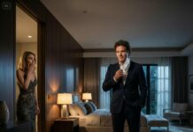 TO SAVE MY FAMILY I MARRIED A MILLIONAIRE WHO WAS OLD AND WEAK. ON OUR WEDDING NIGHT I WALKED INTO THE BEDROOM. HE TOOK OFF HIS MASK, AND WHEN I SAW HIS FACE, I FROZE