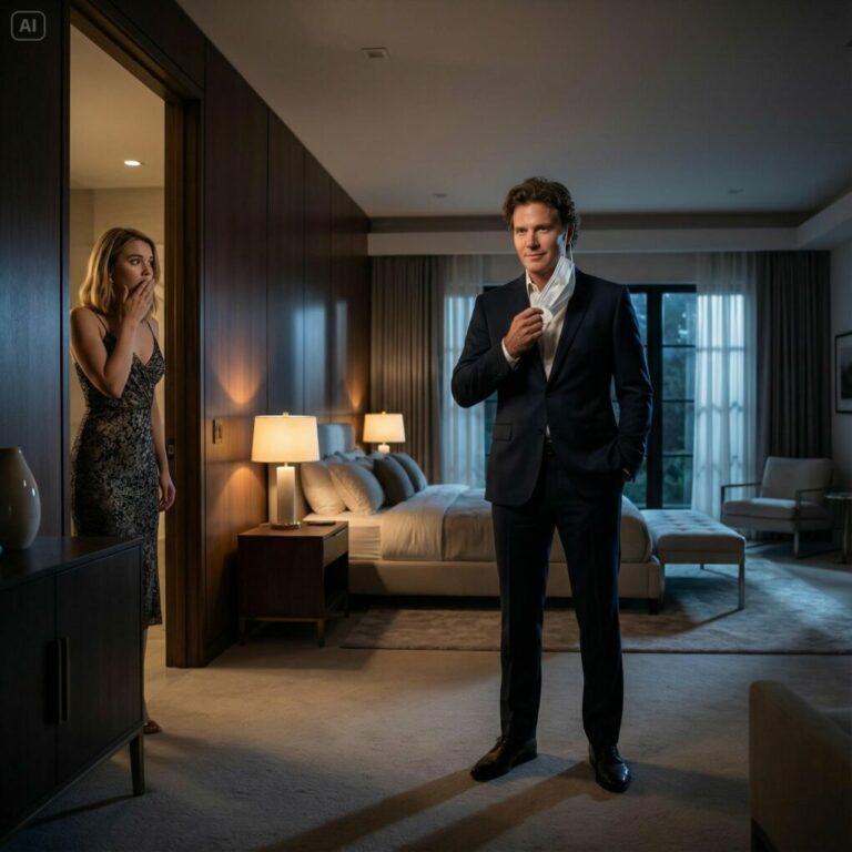 Para salvar a mi familia, me casé con un millonario que era viejo y débil. En nuestra noche de bodas, entré en el dormitorio. Él se quitó la máscara y, cuando vi su rostro, me quedé paralizada.