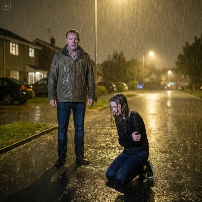 dreamina-2025-12-09-1399-A middle-aged father stands frozen in sh...