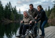 THEY PUSHED MY WHEELCHAIR INTO THE LAKE AND SAID: “SHE DROWNED — NOW WE GET THE $11 MILLION.” I CAN SWIM. THE CAMERA…