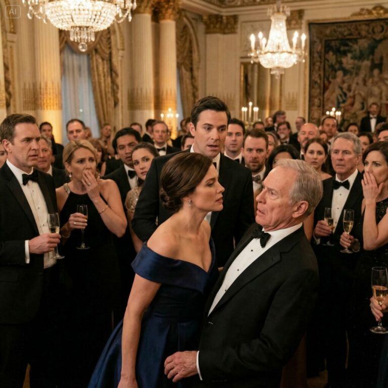 THE MILLIONAIRE PAID $5,000 FOR THE HOUSEKEEPER TO BE HIS DATE AT THE GALA DINNER AND WHAT SHE DID SHOCKED EVERYONE