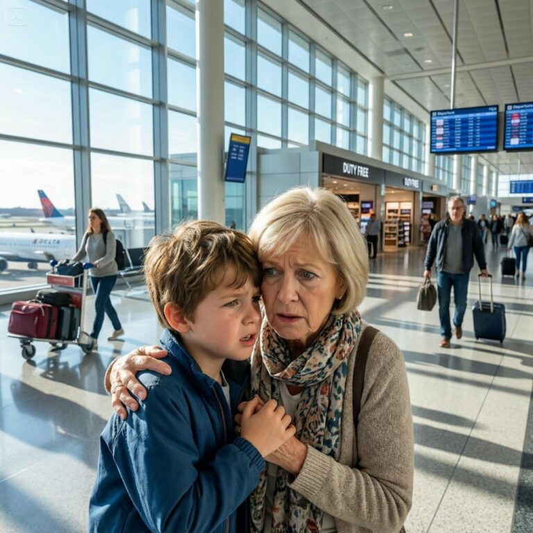 AFTER MY DAUGHTER LEFT FOR A BUSINESS TRIP, MY GRANDSON HELD MY HAND TIGHTLY AND WHISPERED: “GRANDMA… DON’T GO HOME. THIS MORNING I HEARD MOM PLANNING SOMETHING AGAINST US. PLEASE, BELIEVE ME!” I WAS TERRIFIED, BUT I DECIDED TO TRUST HIM. WE RAN AWAY AND HID…  I WAS IN SHOCK WHEN I SAW WHAT SHE HAD DONE.