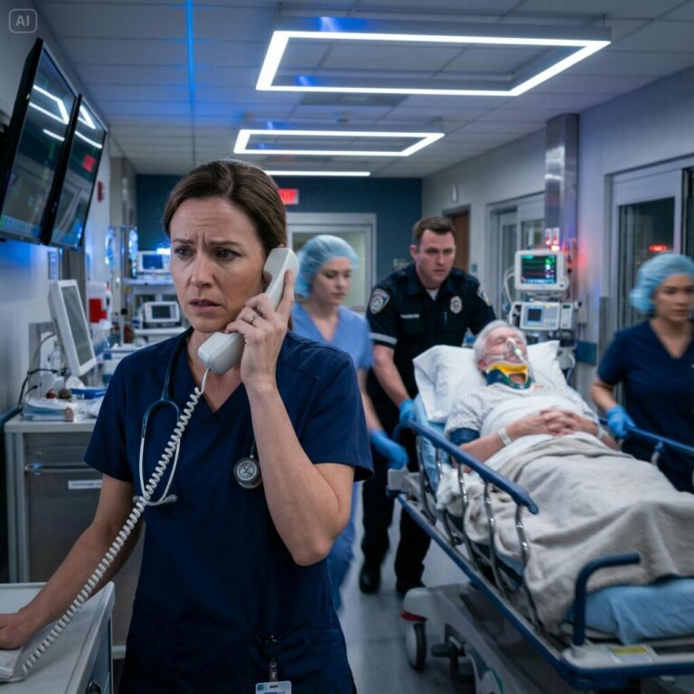 De camino a casa por Navidad, presencié un accidente de coche terrible. La doctora llamó a mi hijo y le dijo: “Su madre necesita una cirugía de emergencia, de lo contrario podría no sobrevivir.” Pero en vez de venir corriendo, mi hijo respondió: “Estoy en una fiesta de Navidad. Si se muere, avíseme. No quiero hacer ningún papeleo esta noche.” HORAS DESPUÉS, ME DESPERTÉ Y…