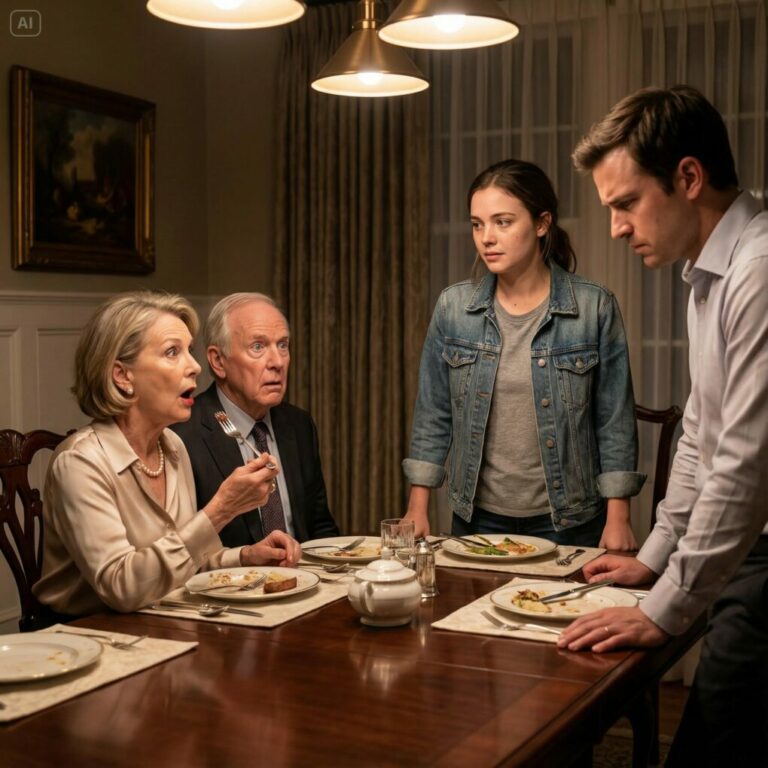 Nunca le conté a mi prometido sobre mi salario mensual de 37.000 dólares. Él siempre me veía vivir de manera sencilla. Me invitó a cenar con sus padres y yo quería ver cómo trataban a una persona pobre, así que fingí ser una chica arruinada e ingenua. Pero en cuanto crucé la puerta…