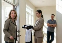 AFTER GOING BANKRUPT, I MOVED IN WITH MY SON. DAY ONE, HIS WIFE HANDED ME A MAID’S UNIFORM. “PUT THIS ON.” MY SON ADDED, “OBEY HER AND BE GRATEFUL FOR THE ROOF.” I PACKED MY BAGS AND VANISHED. SIX MONTHS LATER, THEIR JAWS DROPPED SEEING ME ON TV WINNING A $3 MILLION PRIZE…