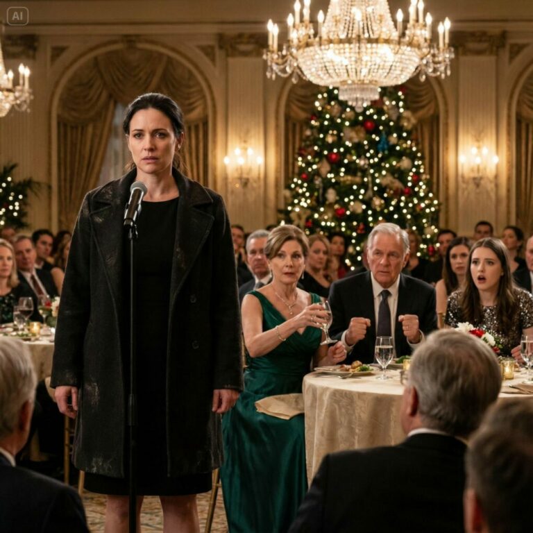 A los treinta y siete años, entré al Hotel Grand Westbrook, en el centro de Chicago, con un vestido negro sencillo y un abrigo de lana que llevaba usando desde hacía años. El mármol del vestíbulo brillaba bajo las lámparas de araña, y un enorme árbol de Navidad, perfecto y carísimo, dominaba el centro del lugar. Todo olía a dinero antiguo. A éxito. A algo que, según mi madre, nunca me perteneció.