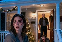 I thought Christmas would be quiet—until my father-in-law stared at my bruised face and asked softly, “Emily… who did this to you?” Before I could lie, my husband laughed. “I taught her a lesson. She needed it.” The room went dead silent. Richard rolled up his sleeves and whispered to me, “Go outside. Close the door.” Ten minutes later, my husband was crawling out… and my life was about to change forever.