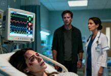 His mother yelled at me. Then my husband screamed “How dare you disrespect her!” and beat me while I was 6 months pregnant… I was rushed to the hospital, bleeding. But he froze when the nurse said…