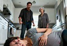 I dropped his mother’s antique dish, and the sound shattered more than porcelain. “You clumsy, worthless woman!” she screamed. Before I could protect my belly, my husband struck me—eight months pregnant, collapsing onto the kitchen floor. Blood spread beneath me as I whispered, “Please… the baby.” Lying there, shaking, I realized something terrifying—and powerful. This was the moment my life would change forever.