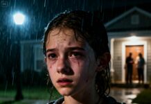 I was fifteen when my father shoved the door open and screamed, “Get out of my house. I don’t need a sick daughter.” Rain soaked my clothes as I walked into the storm, carrying nothing but shame from a lie my sister told. I didn’t cry. I just disappeared into the night. Three hours later, the phone rang. When the police spoke, my dad’s face went completely pale… and that’s when everything changed.