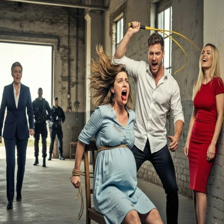 La primera vez que sentí el latigazo del cuero, grité: “¡¿Por qué haces esto, Carlos?!” Mientras su amante grababa todo con una sonrisa fría, pensé que iba a morir con mi hijo aún dentro de mí. Entonces la puerta se abrió de golpe. Supe quién era al oír su voz helada: “Basta.” Era mi madre… la jefa criminal de la ciudad. Y lo que vino después aún me persigue.