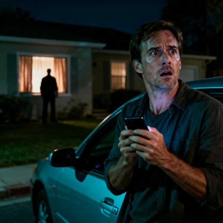 I laughed when I read the text: “Don’t go to your parents’ for Thanksgiving. Run.”  “Nice try,” I muttered. Then my phone rang.  “My brother is out,” my nanny whispered, her voice shaking. “He came by asking about you.” The line went dead.  I stared at the address on my GPS, heart pounding. Because suddenly, Thanksgiving didn’t feel like a holiday anymore.