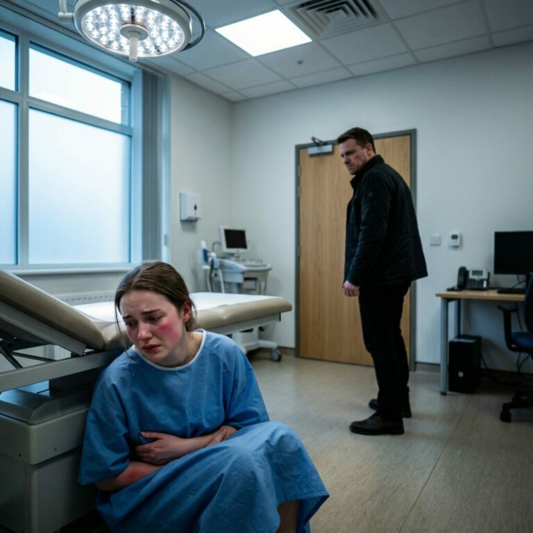 “choose how you pay or get out!”. my stepbrother yelled as i sat in the gynecologist’s office, stitches still fresh. i said no… he slapped me so hard, i hit the floor… pain in my ribs. he sneered: “you think you’re too good for it?”