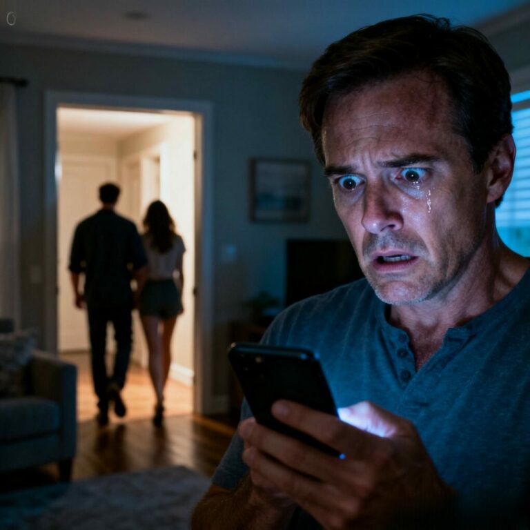 That morning, my neighbor pulled me aside and whispered, “Your wife comes home early every day—and she’s not alone.” I laughed it off… until I installed a hidden camera. Days later, watching the footage, I heard myself say, “No… this can’t be real.” Because what appeared on that screen wasn’t just betrayal— it was the beginning of a truth that would destroy my entire life.