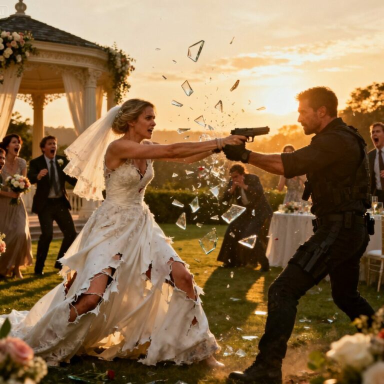 They grabbed my arm. “Don’t move, bride,” one of them hissed. My heart froze for a second—but then I felt it: years of training, every mission, every skill I thought I left behind. In one swift move, I disarmed him, and the crowd went silent. Daniel’s eyes were wide. “Who… are you?” he whispered. I didn’t answer. Some truths don’t wait—they explode. And today, everyone was about to see mine.