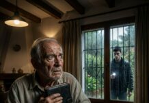 Encontré el diario oculto de mi yerno y leí: “Hoy es el día. El viejo no lo logrará…” Mi corazón se detuvo. Al pasar a la página siguiente, mis manos temblaron de forma incontrolable. Me di cuenta de que mi vida estaba en peligro inmediato… y que tenía que escapar de esta casa antes de que él regresara.