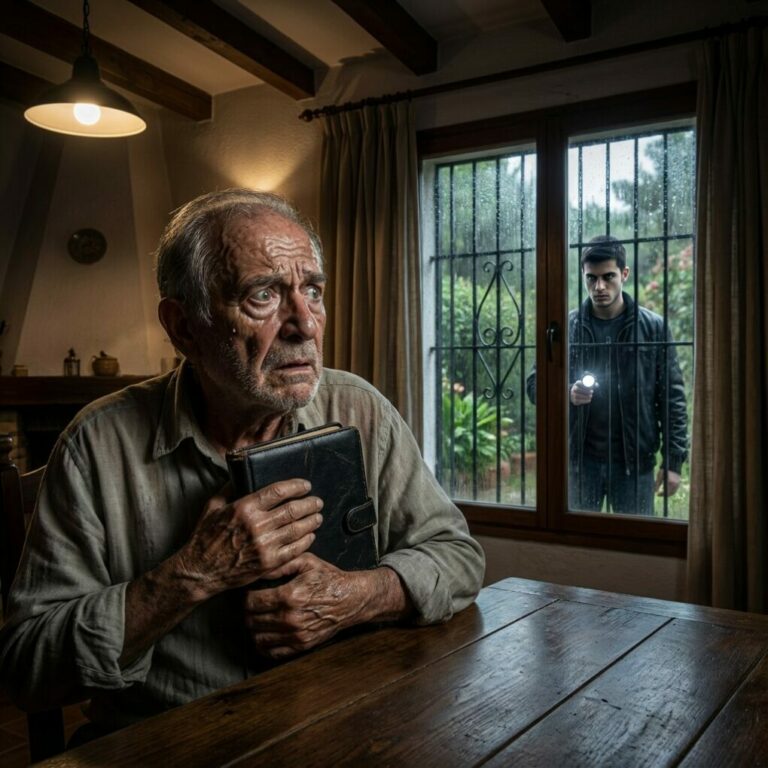 Encontré el diario oculto de mi yerno y leí: “Hoy es el día. El viejo no lo logrará…” Mi corazón se detuvo. Al pasar a la página siguiente, mis manos temblaron de forma incontrolable. Me di cuenta de que mi vida estaba en peligro inmediato… y que tenía que escapar de esta casa antes de que él regresara.