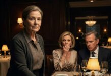 I never told my son about my monthly $40,000 salary. He always saw me living simply. He invited me to dinner with his wife’s parents. I wanted to see how they treat a poor person – by pretending to be a ruined and naive mother. But as soon as I walked through the door…