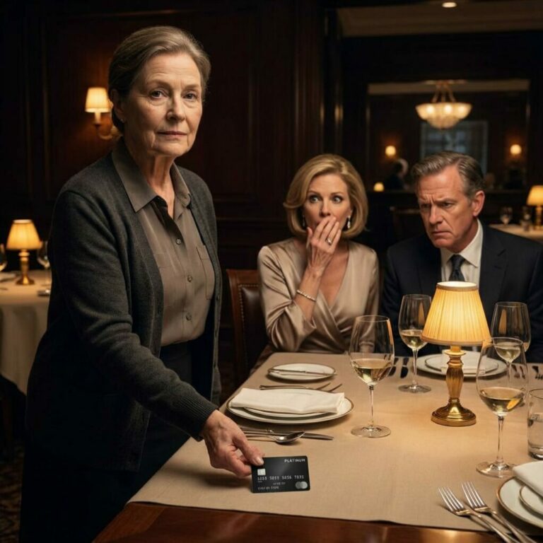 Nunca le conté a mi hijo que ganaba 40.000 dólares al mes. Para él, siempre fui una mujer de vida sencilla. Vivía sin lujos, vestía de forma discreta y jamás hablaba de dinero. Un día, me invitó a cenar para que conociera a los padres de su esposa. Acepté sin dudar, pero con una intención muy clara: quería ver cómo trataban a una persona pobre. Decidí presentarme como una madre arruinada e ingenua, sin poder ni influencia. Sin embargo, en cuanto crucé la puerta de su casa… todo cambió.