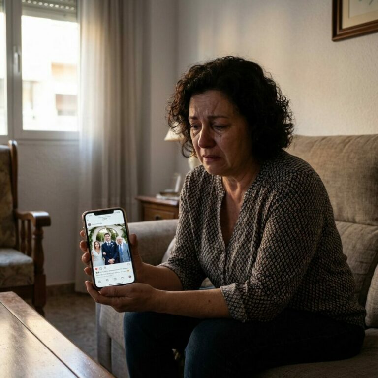 Mi hijo se casó y no dijo nada. Me enteré por Instagram. Sonreía con un traje elegante junto a su nueva esposa y los padres de ella. Su pie de foto decía: ‘Con la familia que siempre me apoyó.’ A la mañana siguiente, llamé a mi abogado…